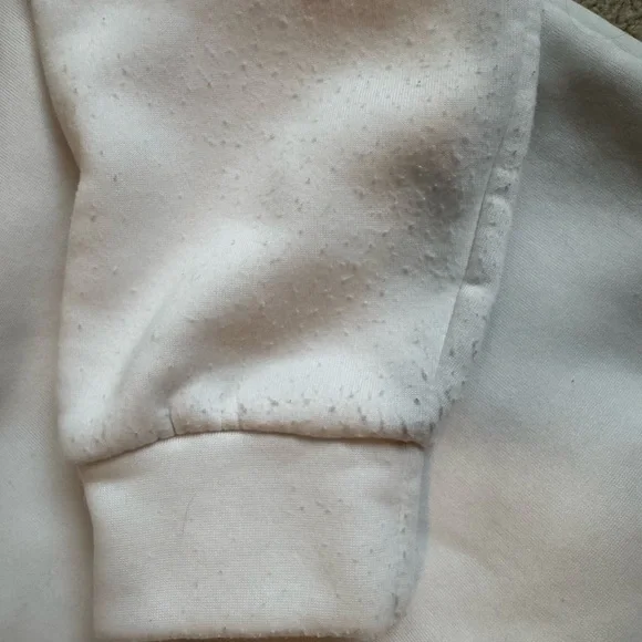 Men’s White 'Brooklyn New York' Sweatshirt Hoodie Size Large - Picture 6 of 12